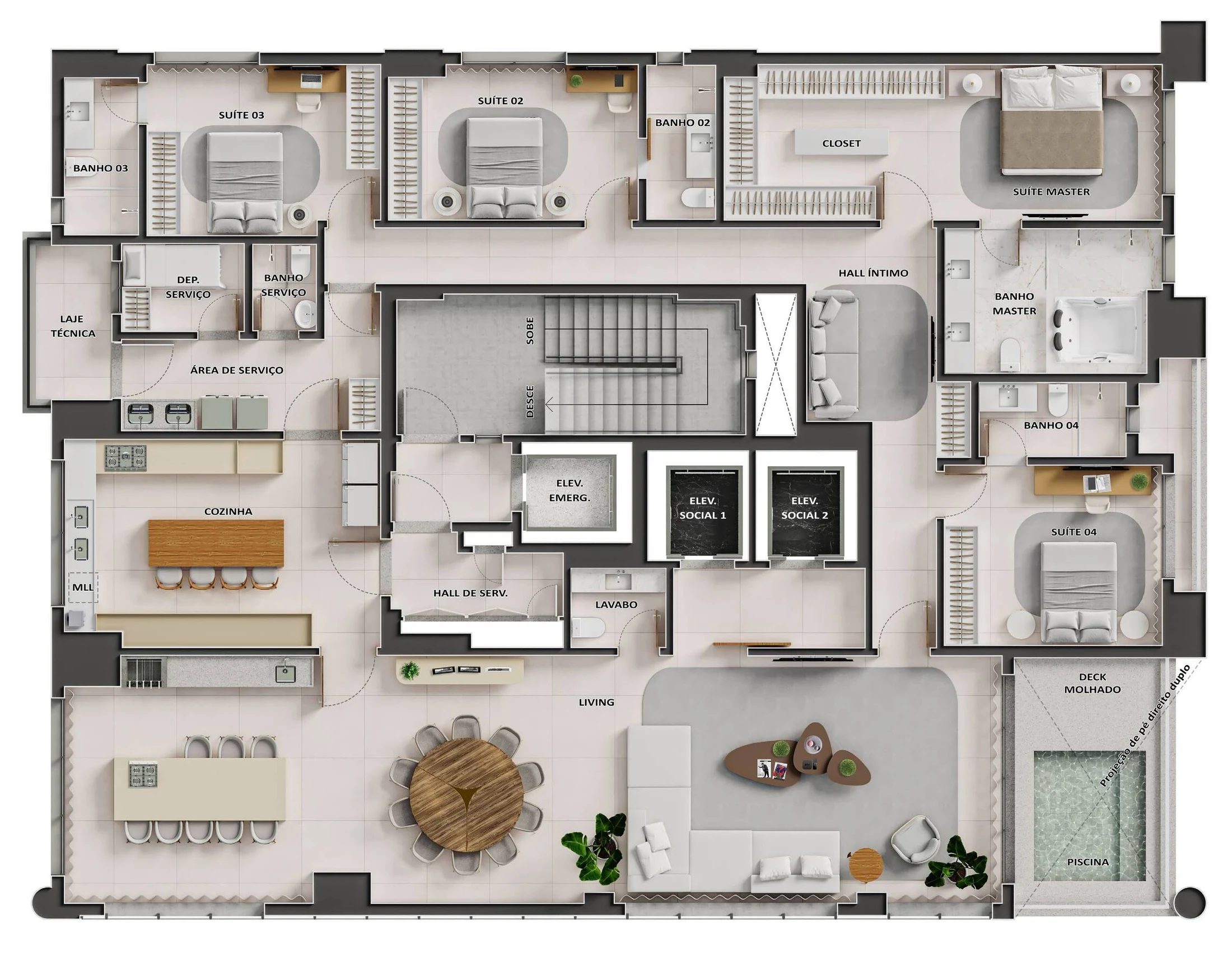 Planta do empreendimento