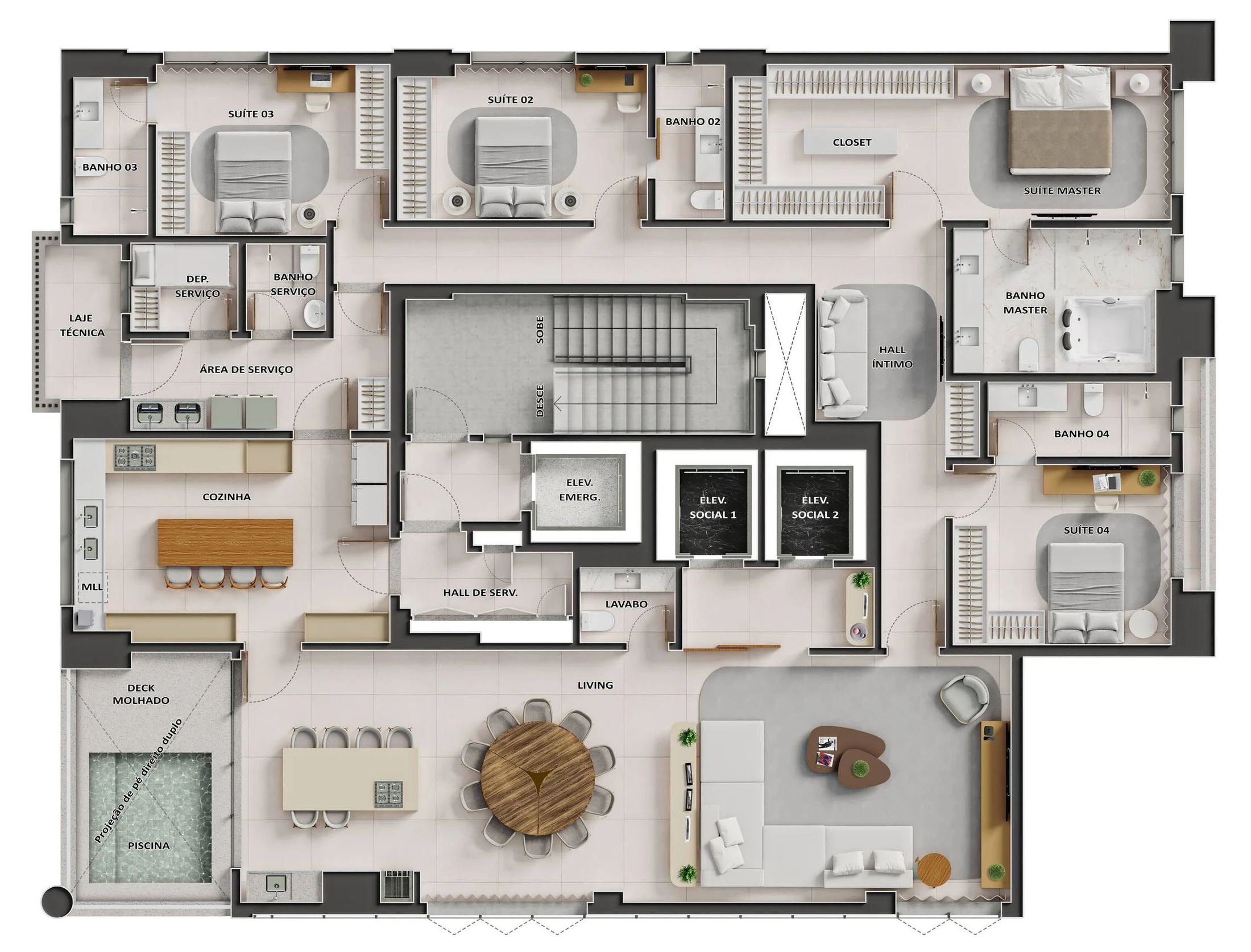 Planta do empreendimento