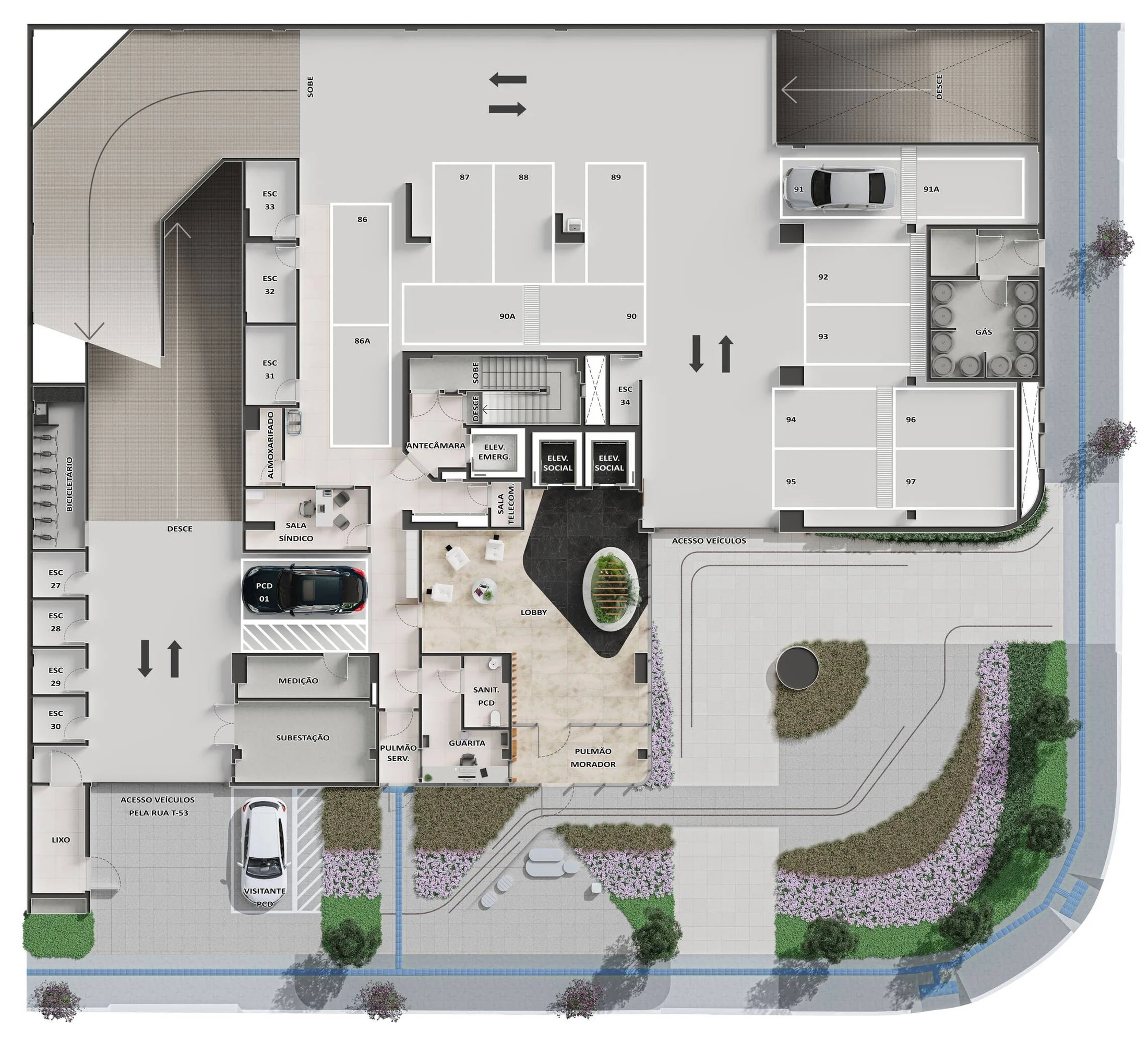 Planta do empreendimento