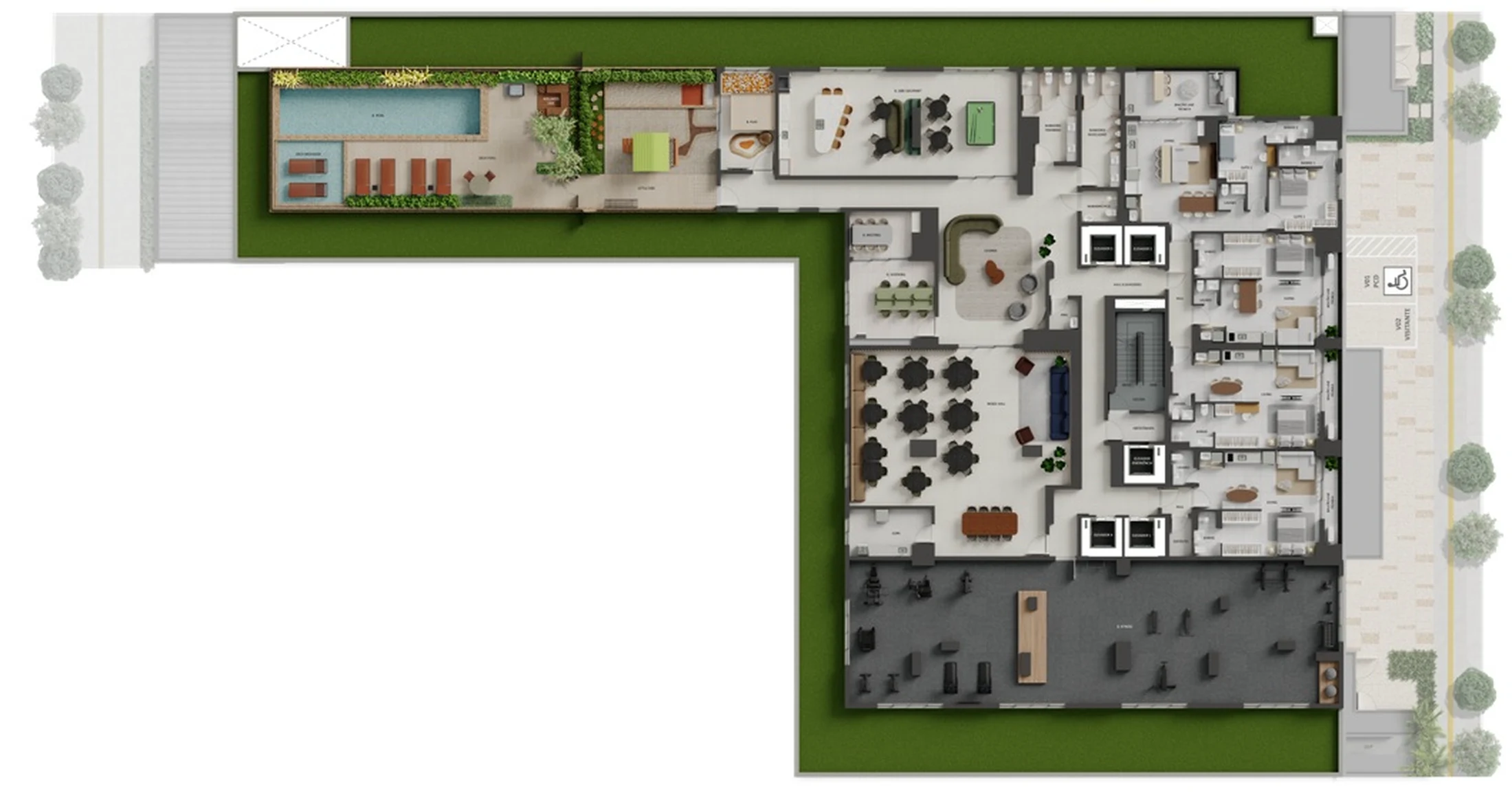 Planta do empreendimento