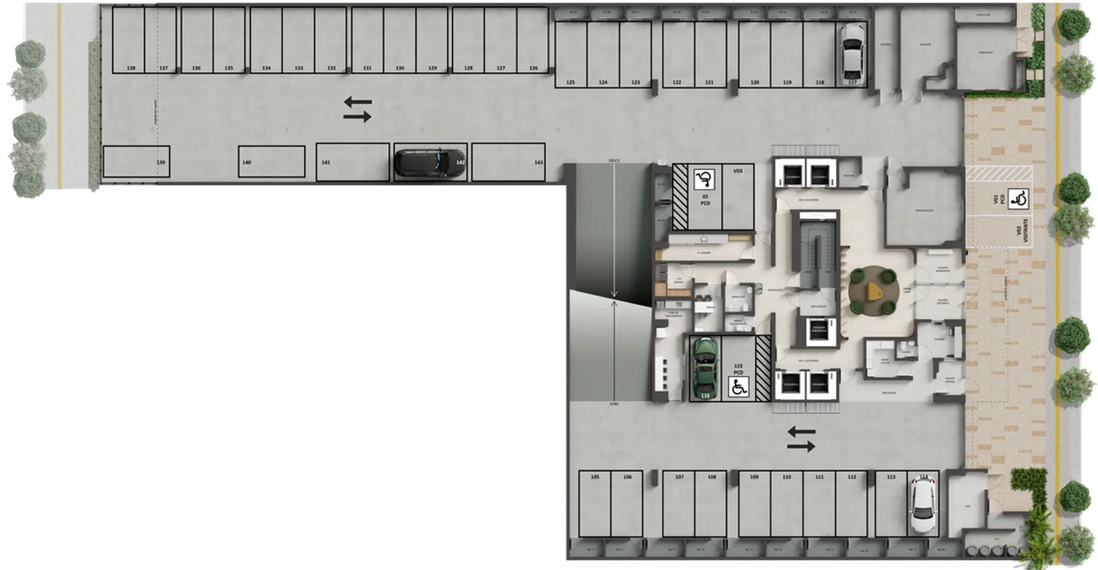 Planta do empreendimento
