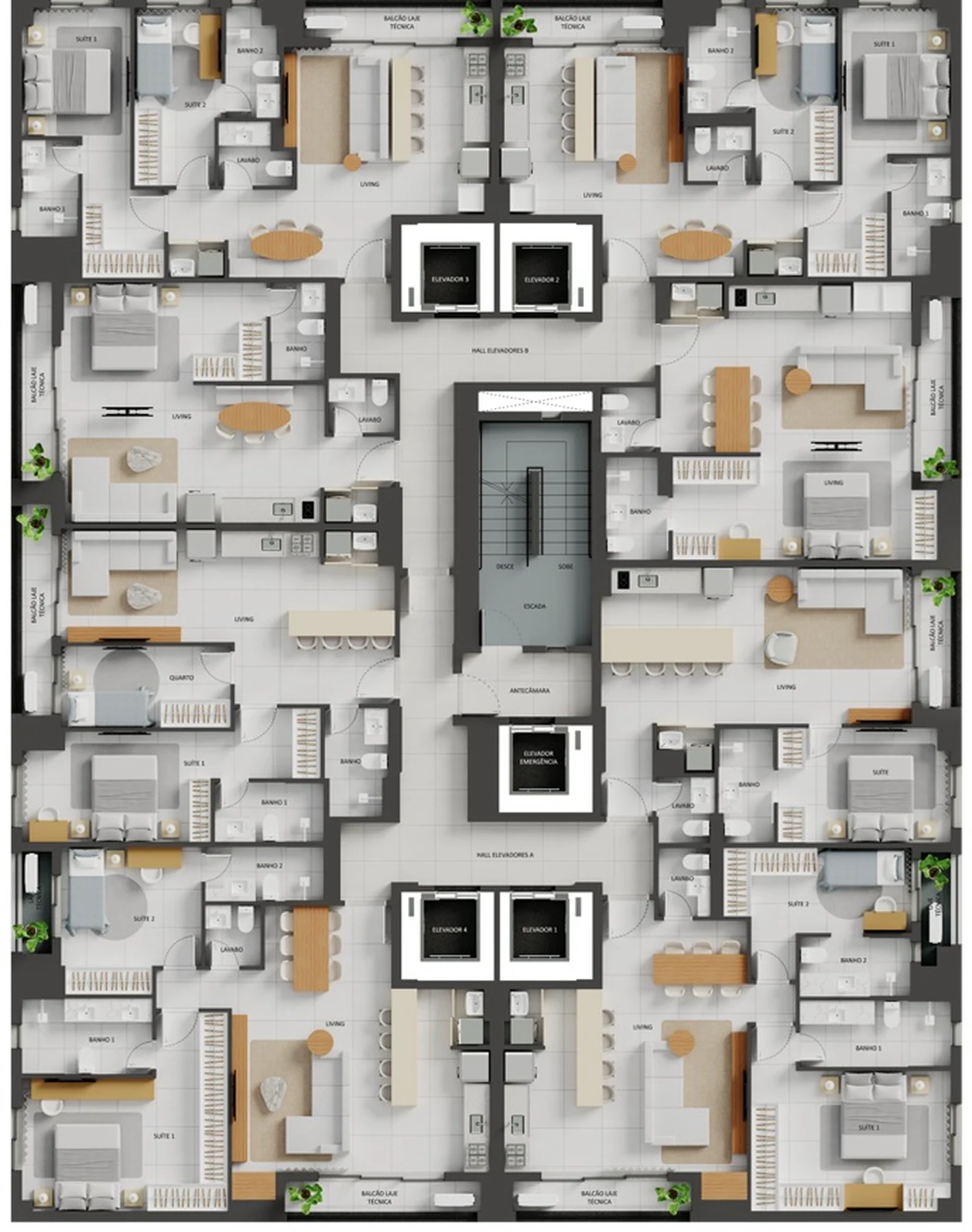 Planta do empreendimento