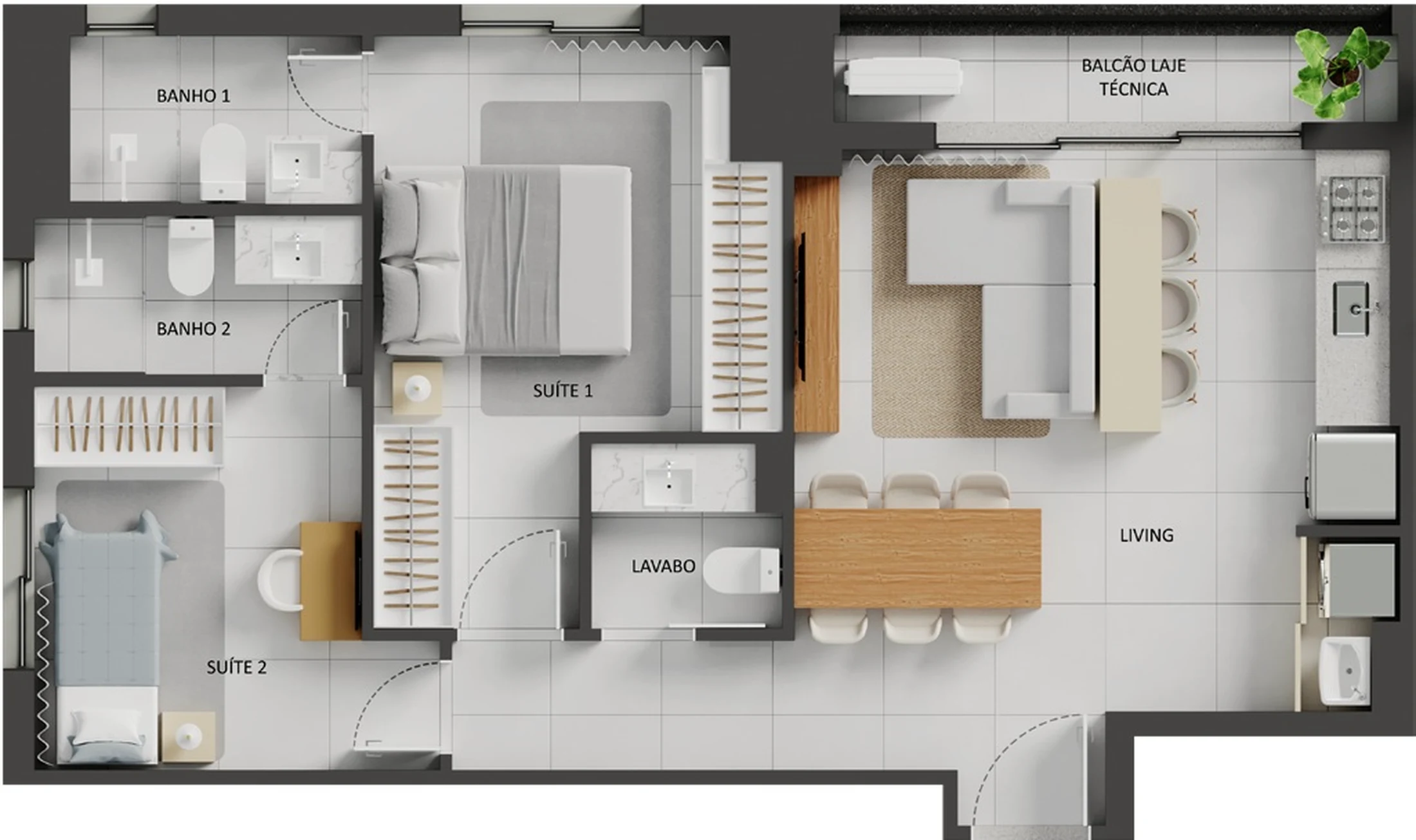 Planta do empreendimento