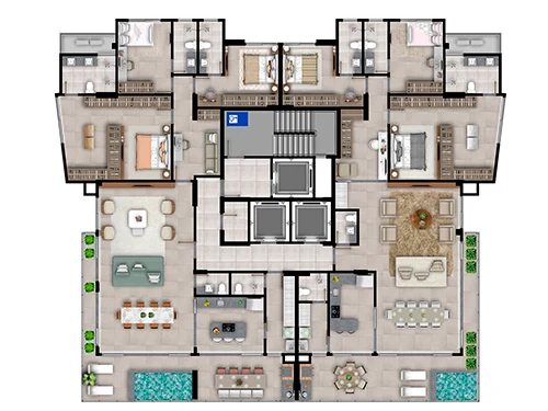 Planta do empreendimento