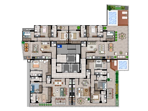 Planta do empreendimento