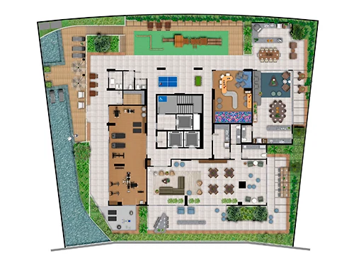 Planta do empreendimento
