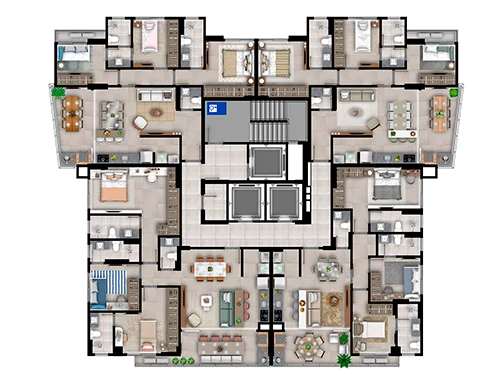 Planta do empreendimento