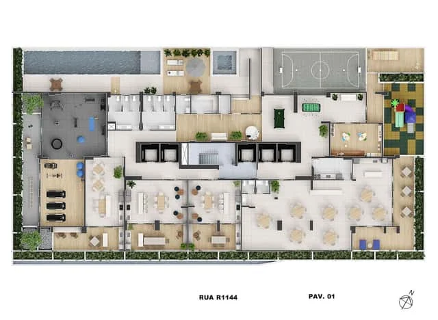 Planta do empreendimento