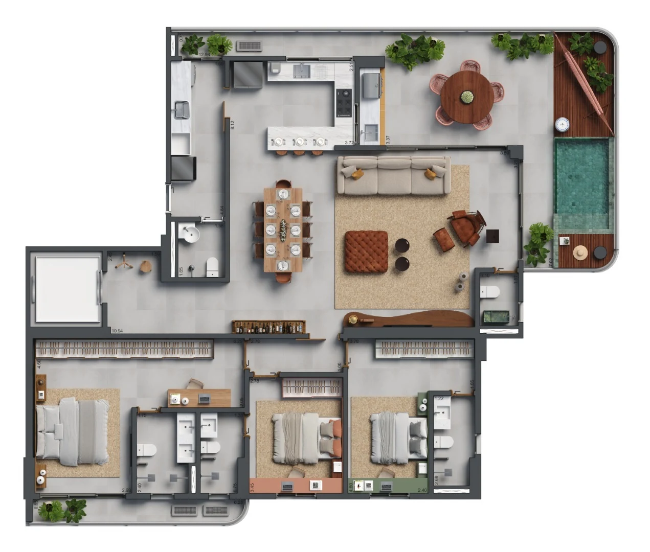 Planta do empreendimento