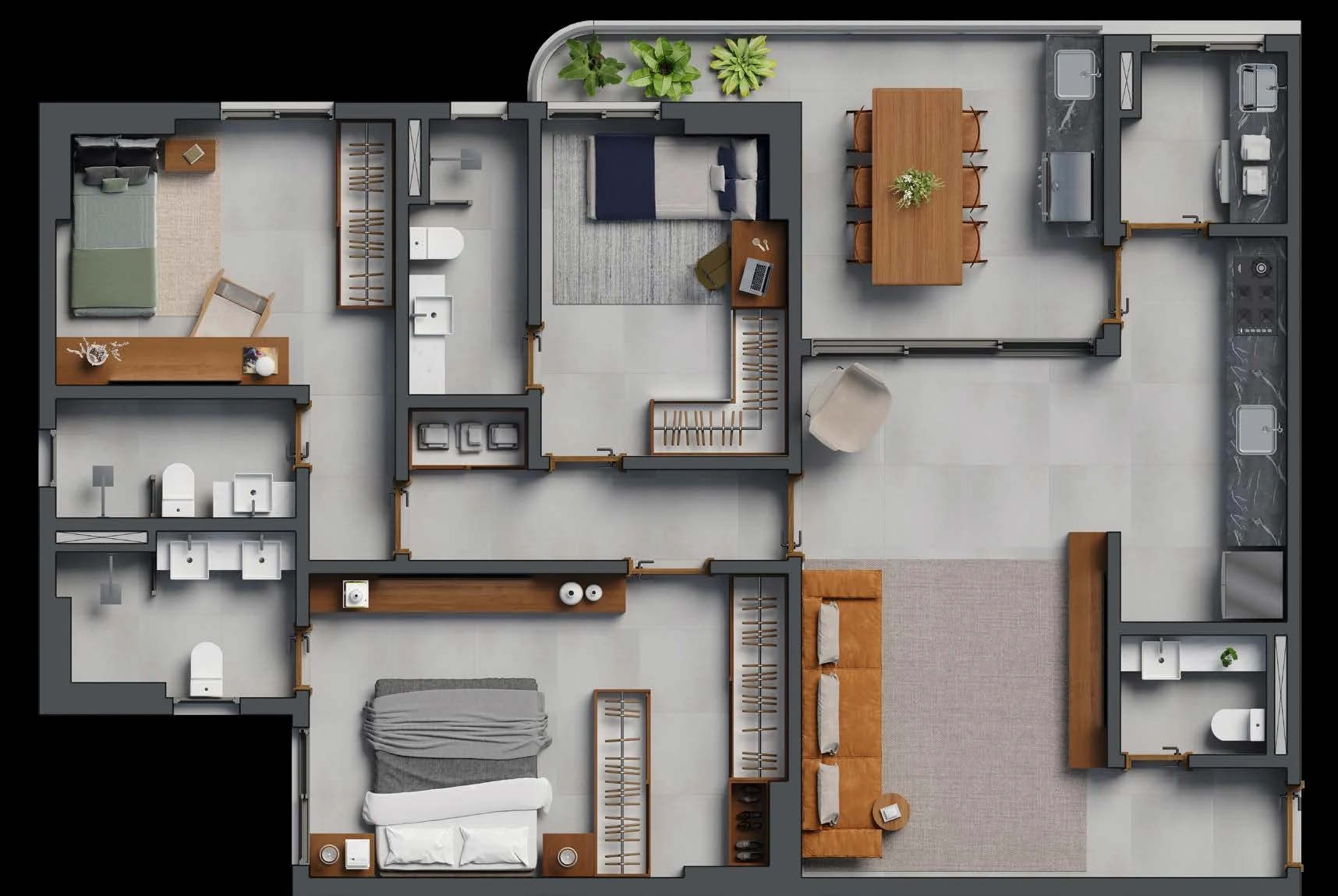 Planta do empreendimento