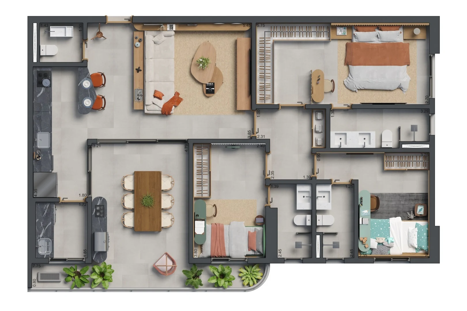 Planta do empreendimento