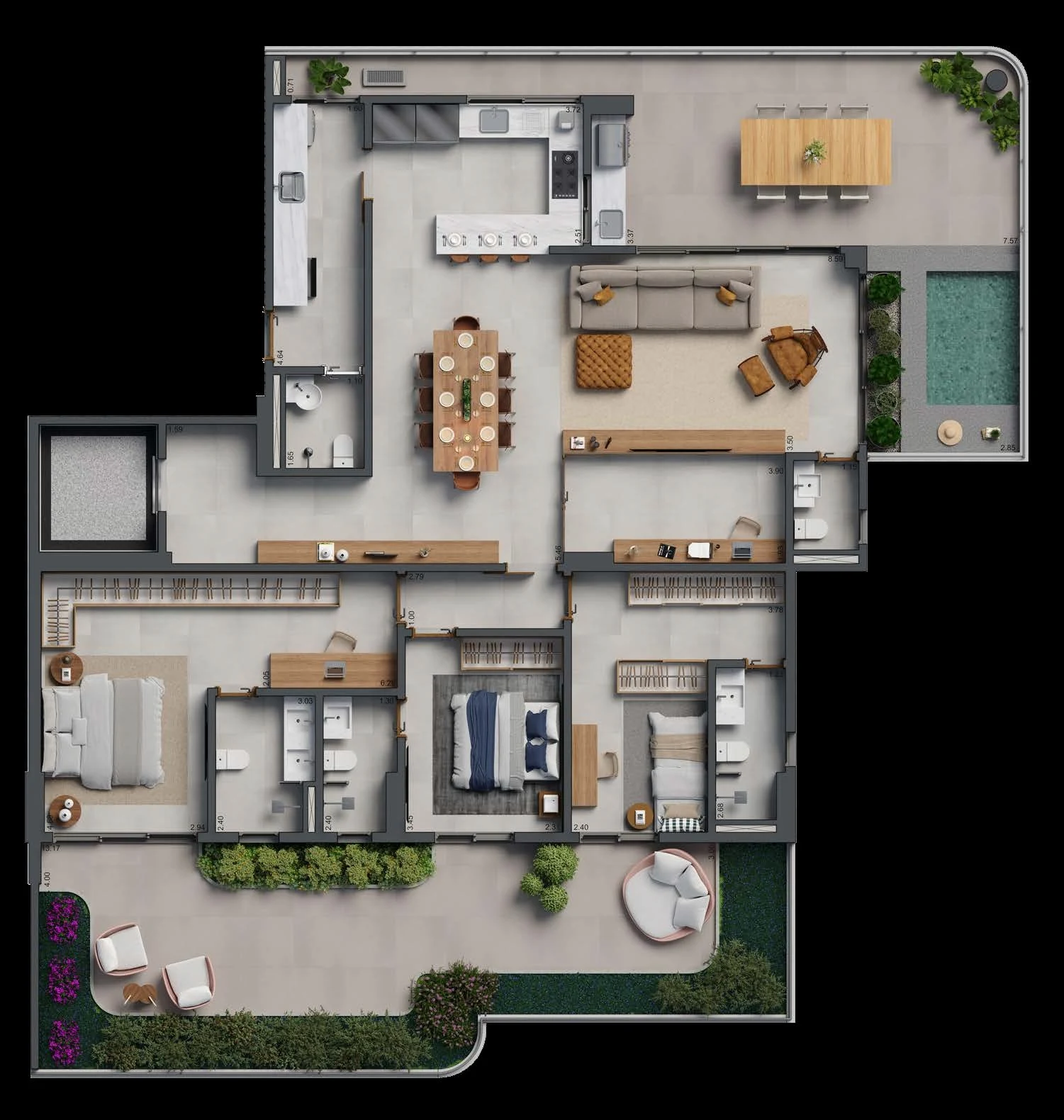 Planta do empreendimento