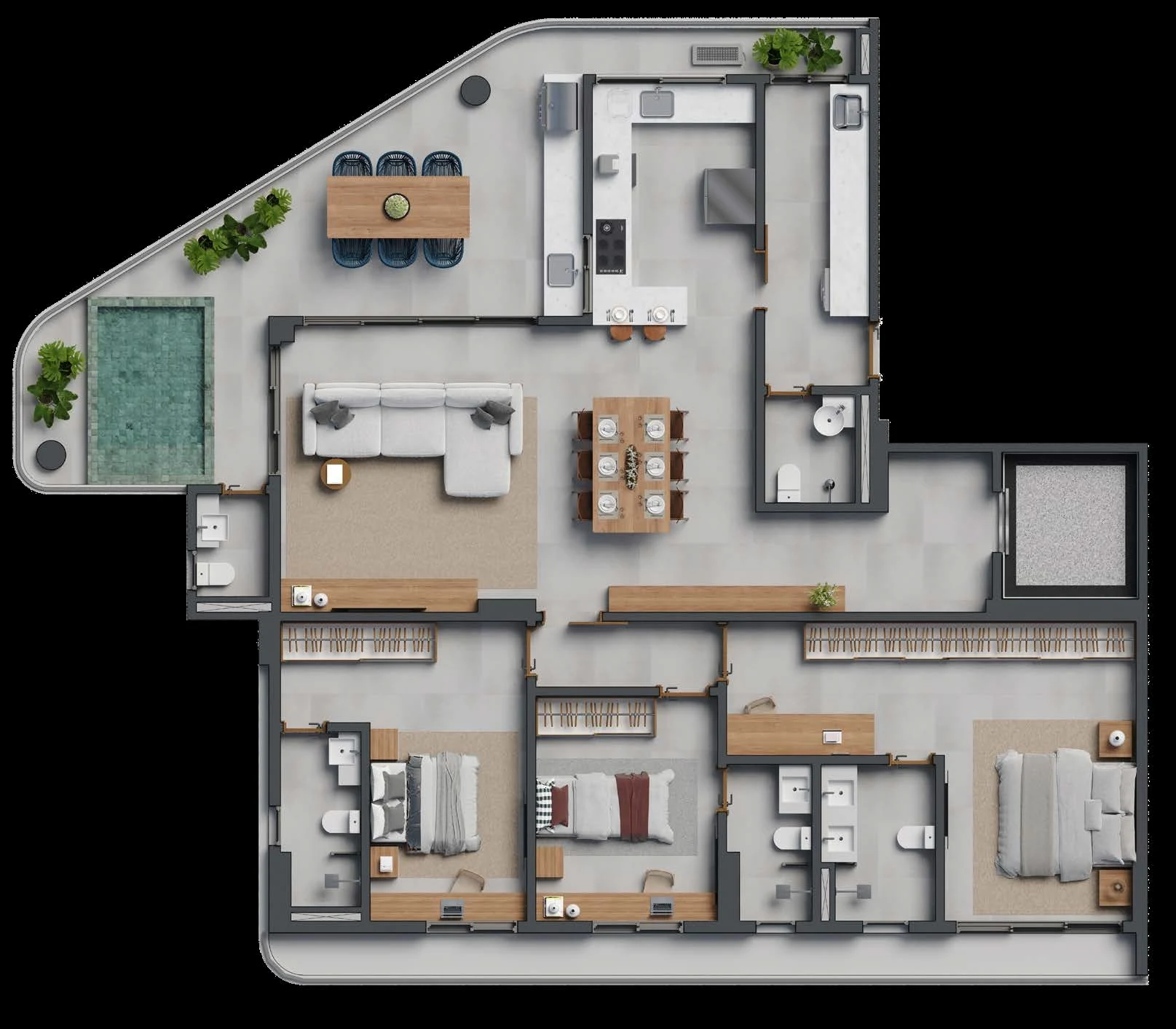 Planta do empreendimento