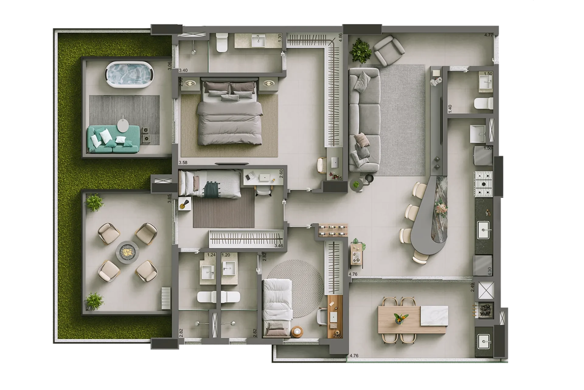 Planta do empreendimento