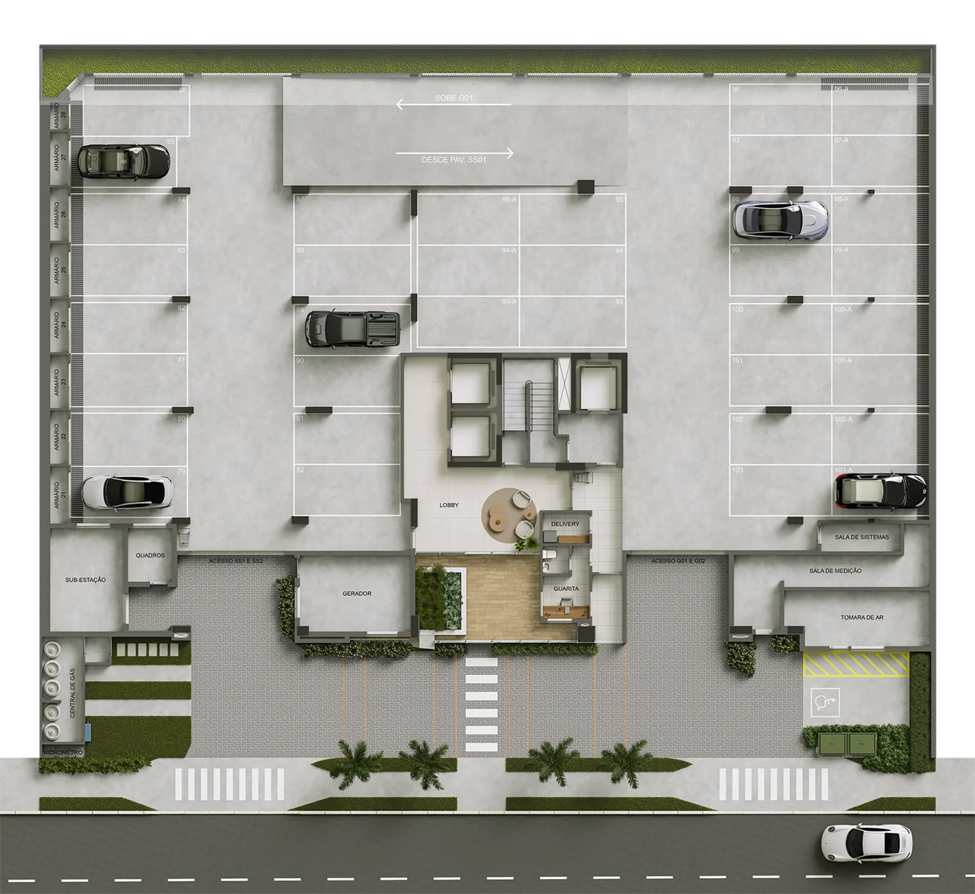Planta do empreendimento