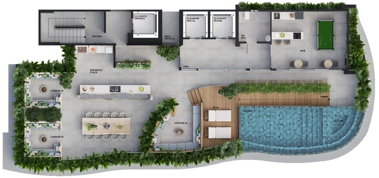 Planta do empreendimento