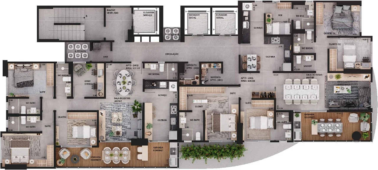 Planta do empreendimento