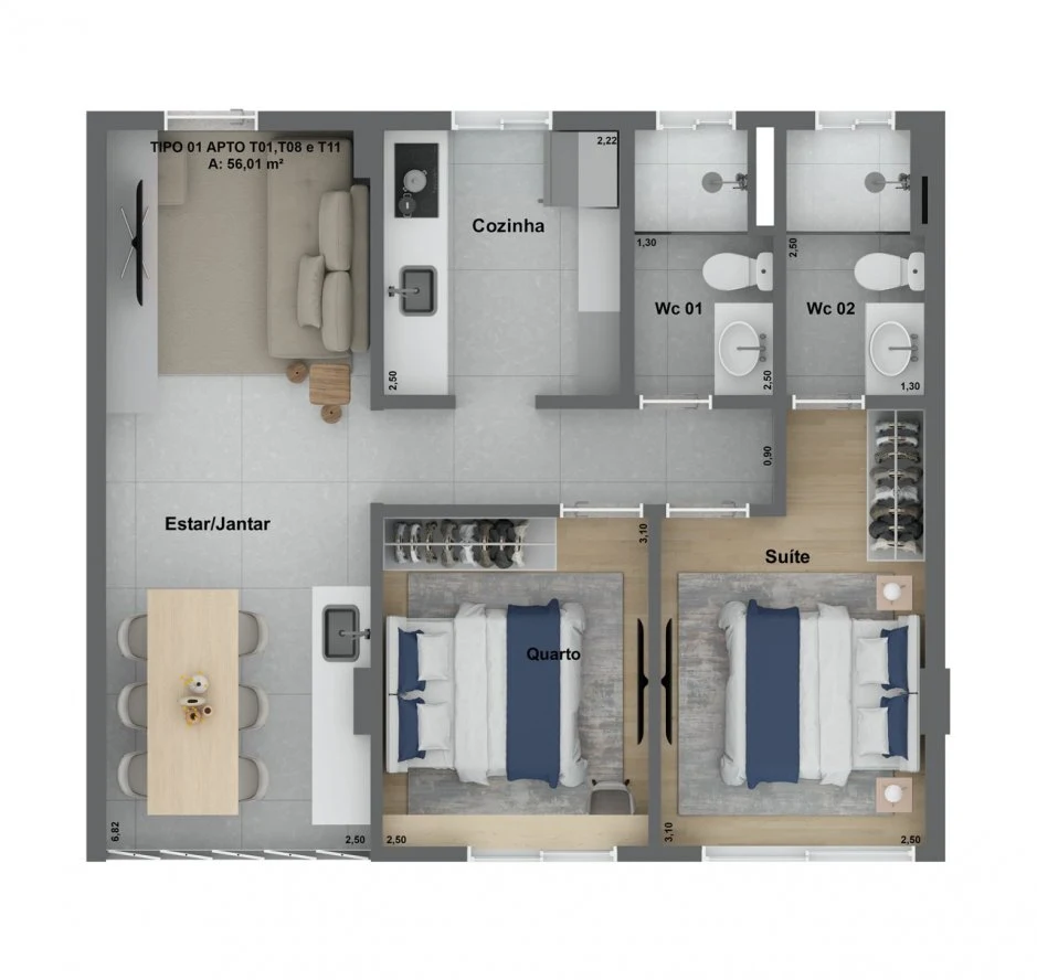 Planta do empreendimento