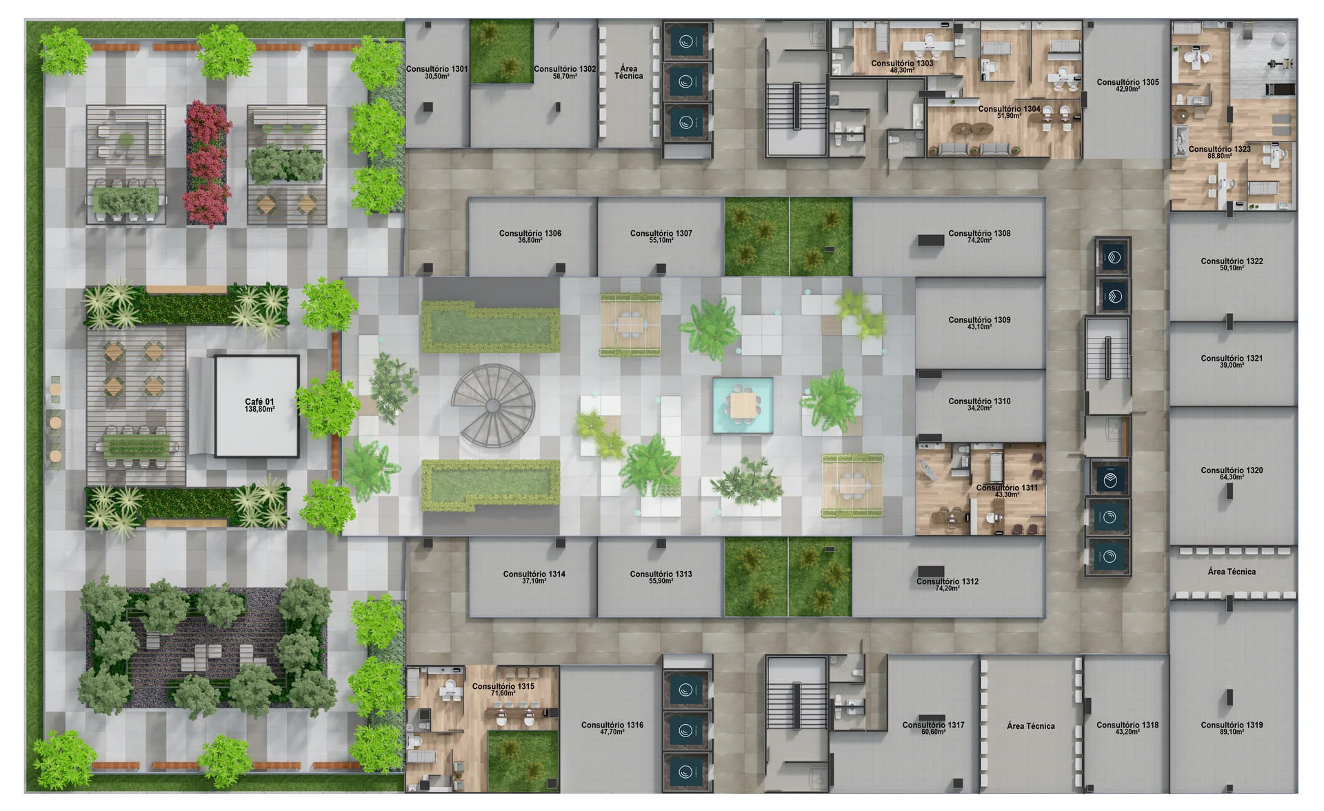 Planta do empreendimento