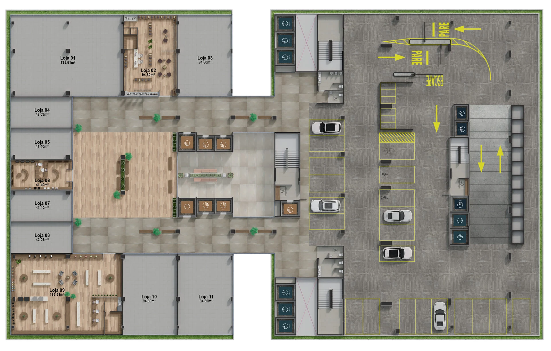 Planta do empreendimento