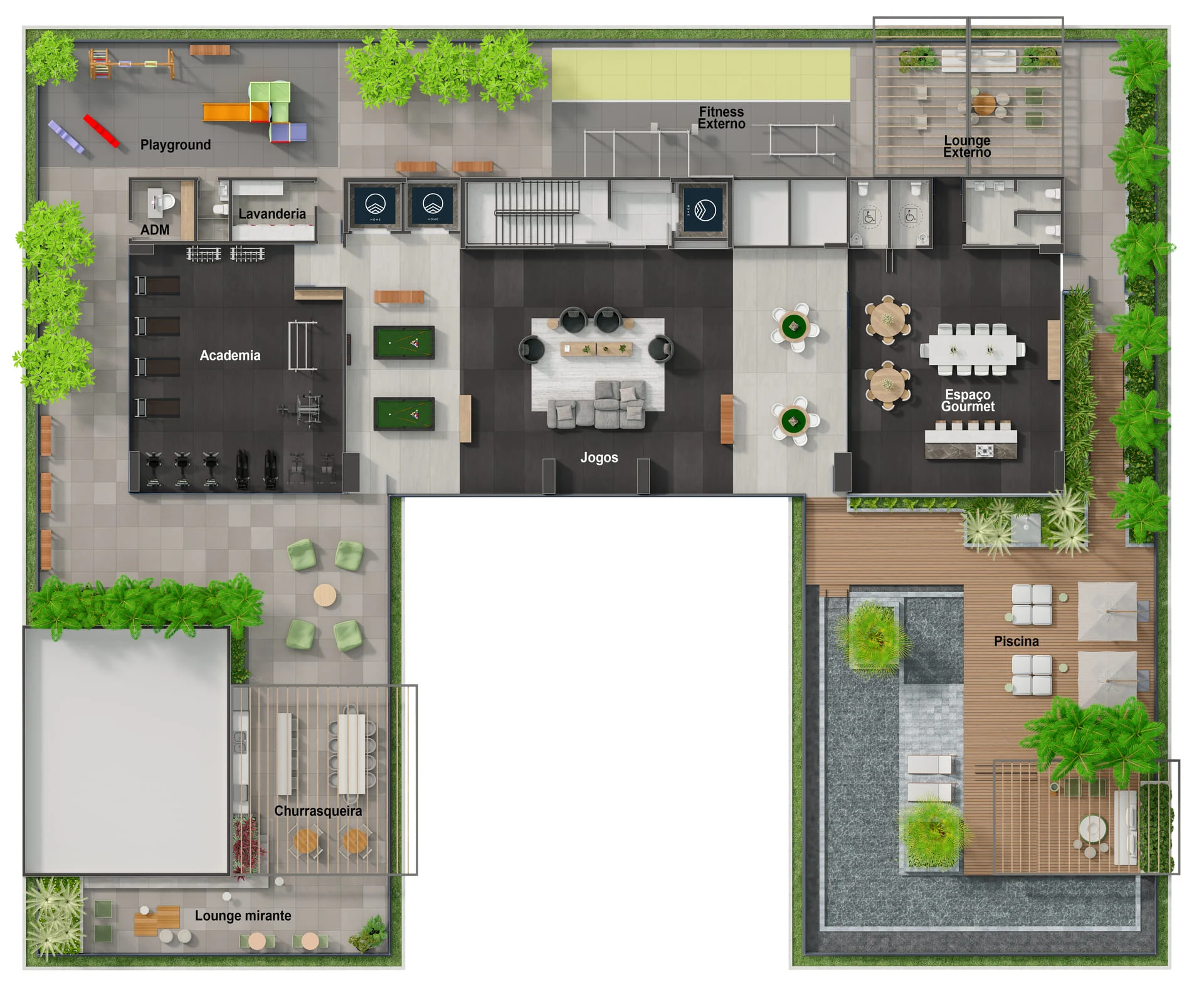 Planta do empreendimento