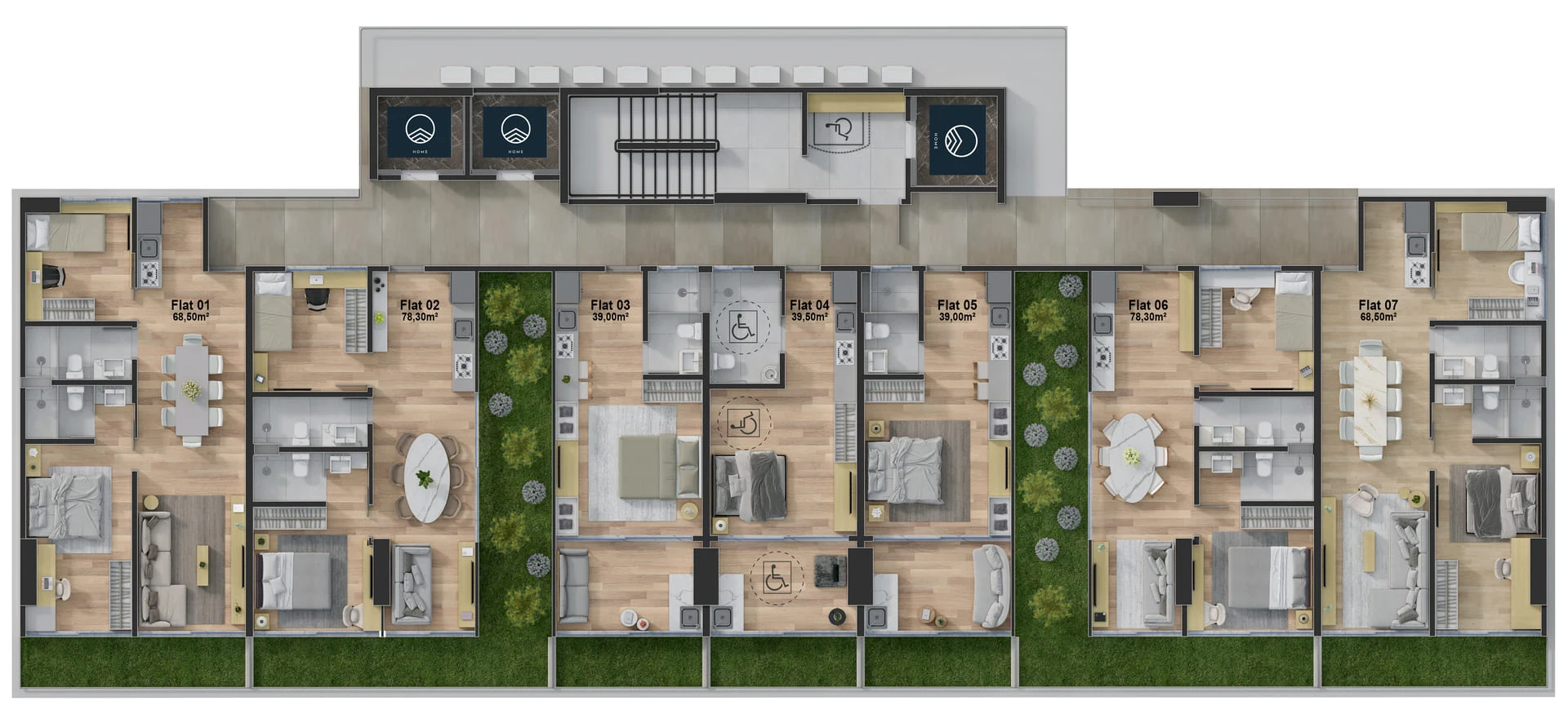 Planta do empreendimento