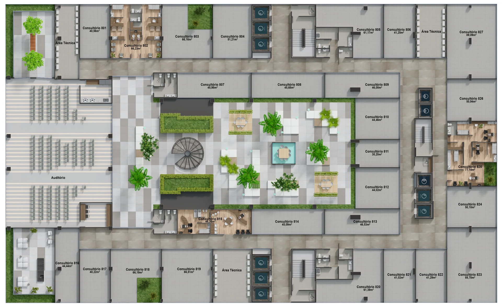 Planta do empreendimento
