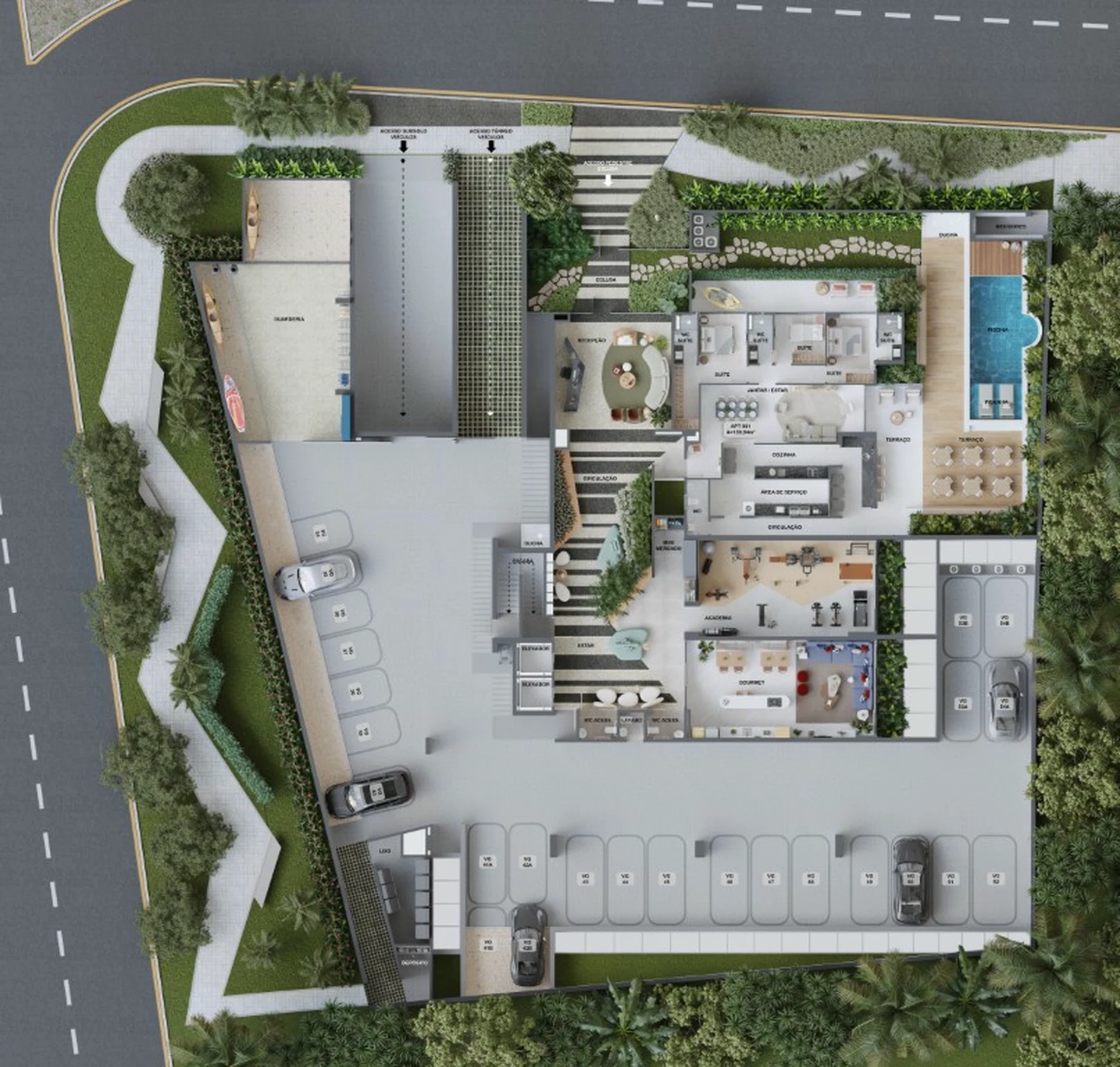 Planta do empreendimento