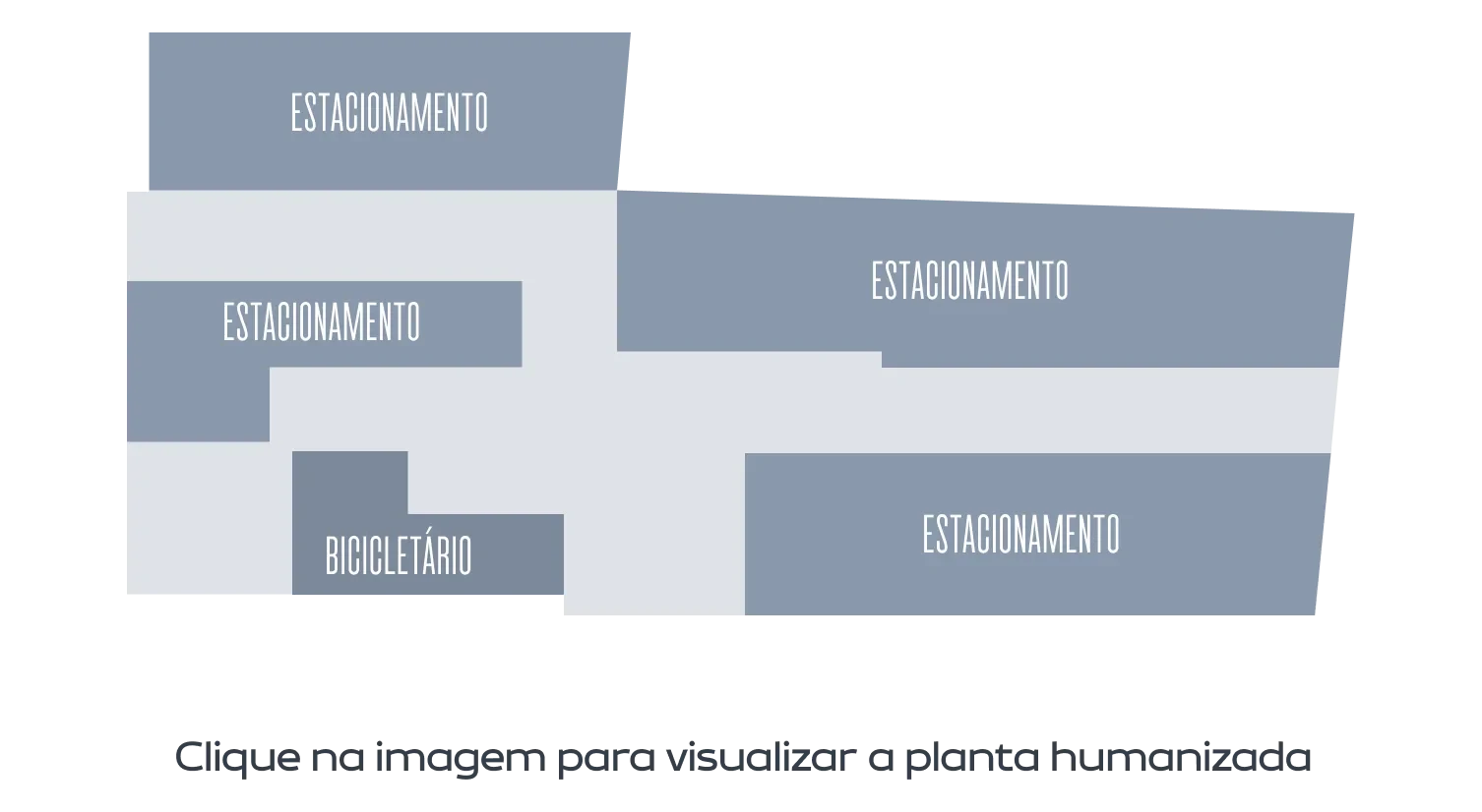Esquema do pavimento de estacionamento