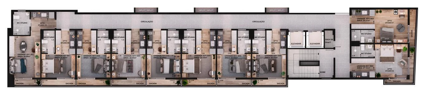 Planta do empreendimento