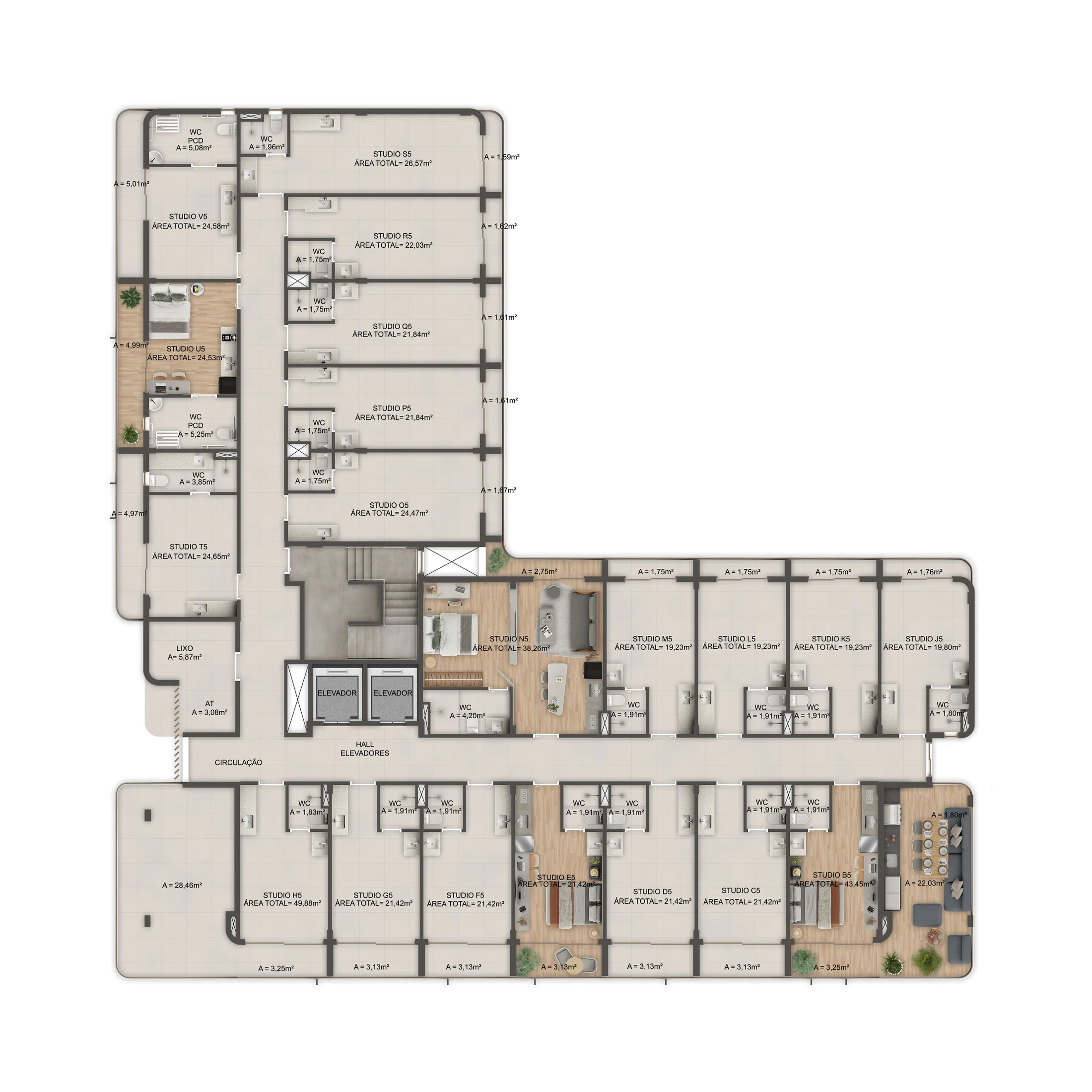 Planta do empreendimento