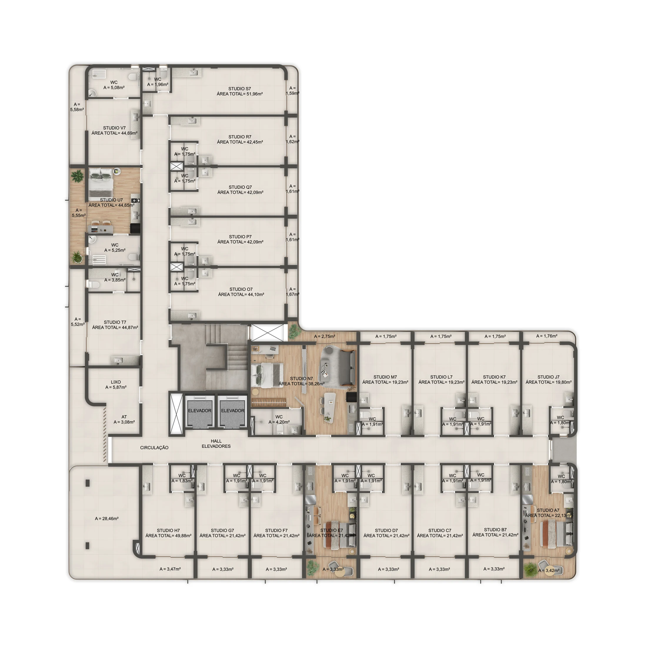 Planta do empreendimento