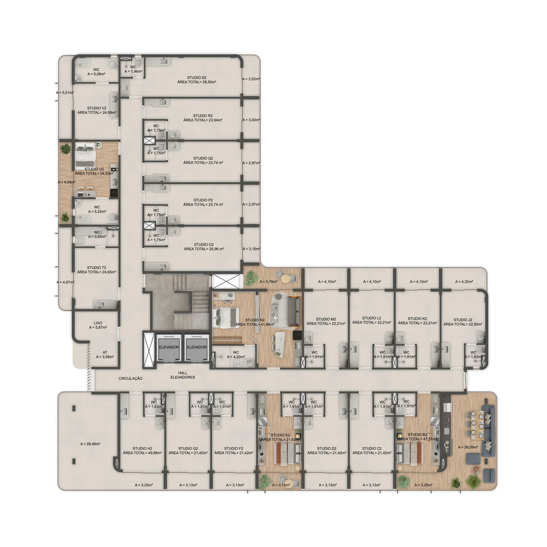 Planta do empreendimento