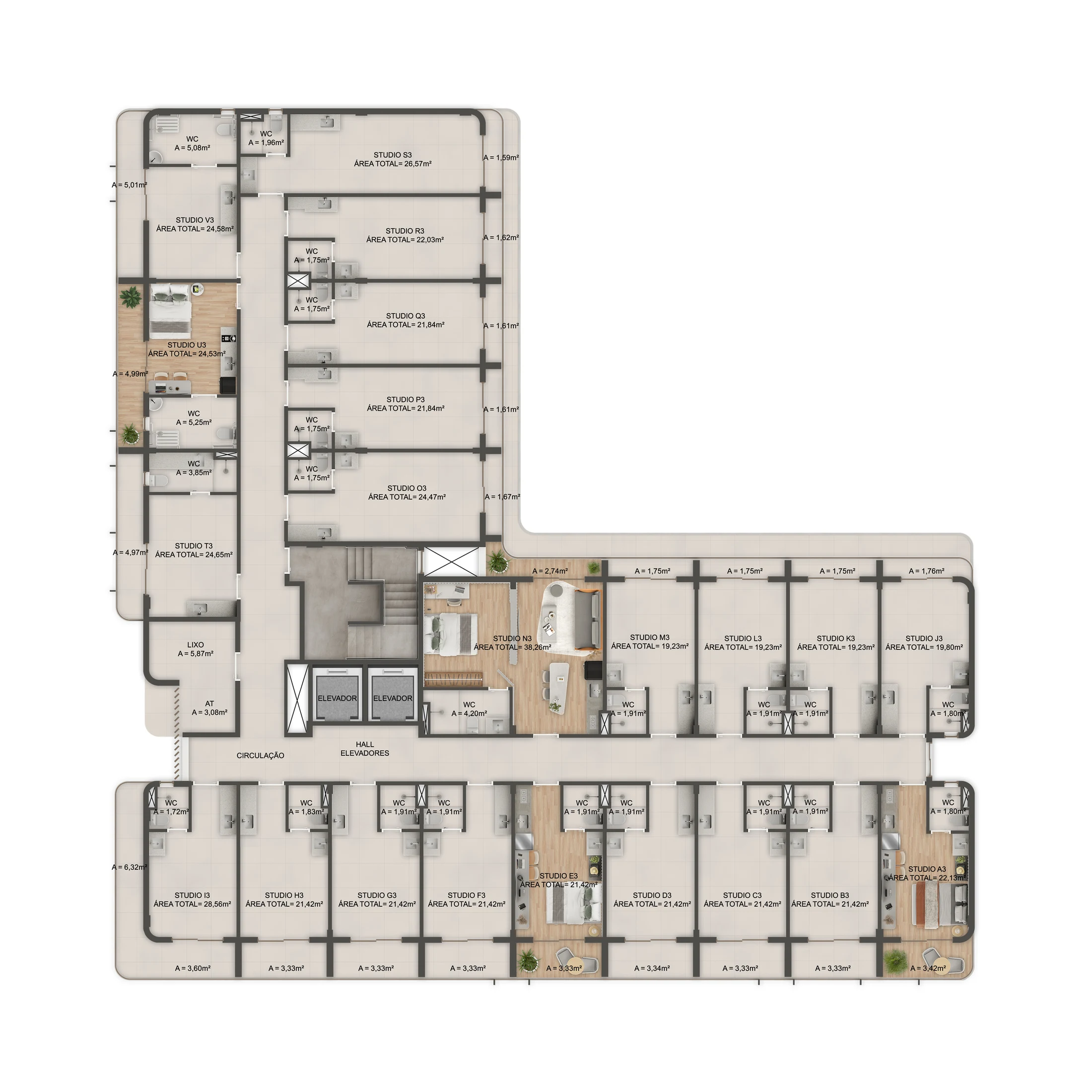Planta do empreendimento