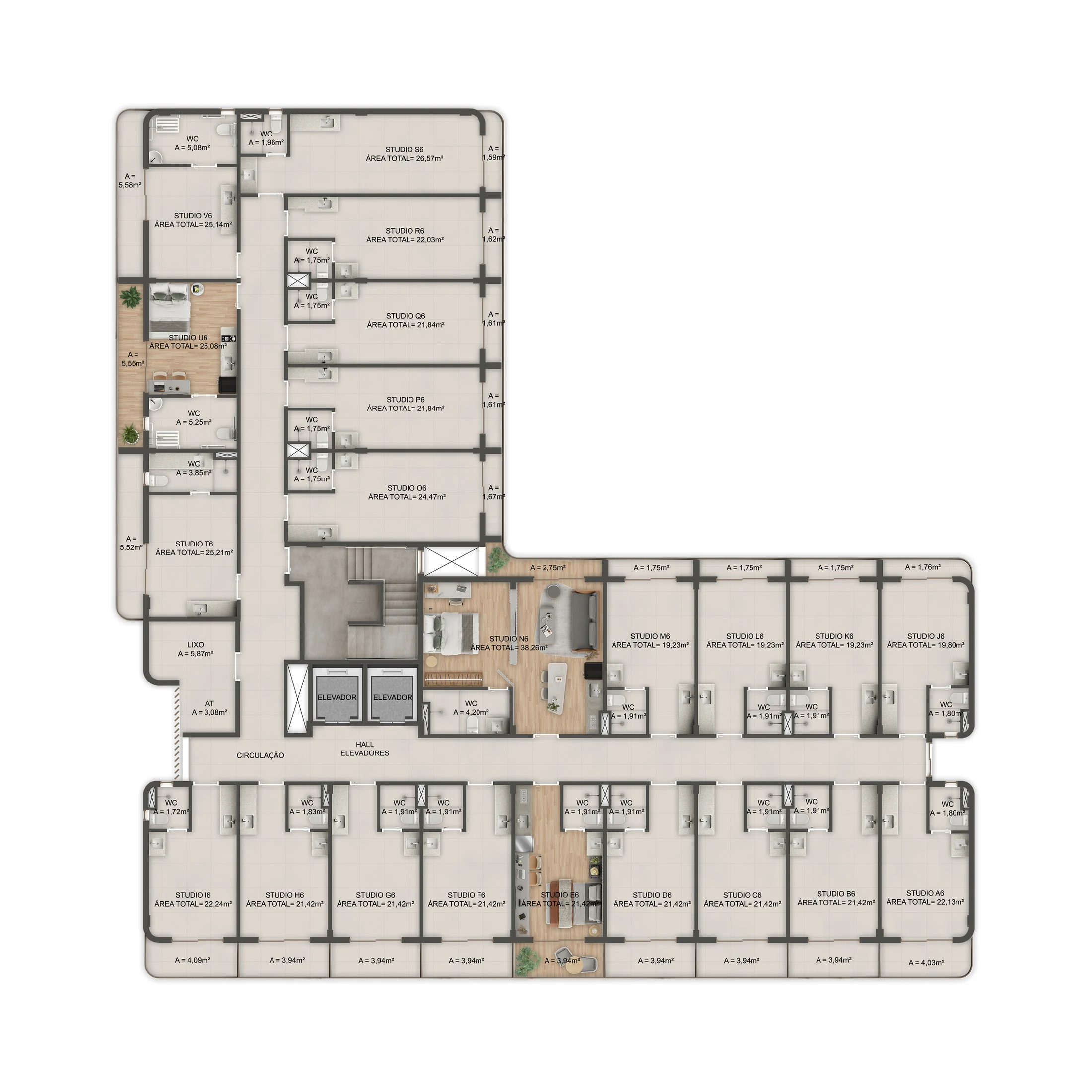 Planta do empreendimento