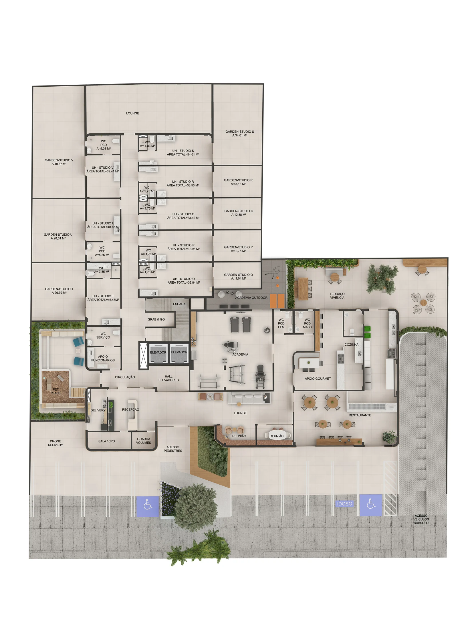 Planta do empreendimento