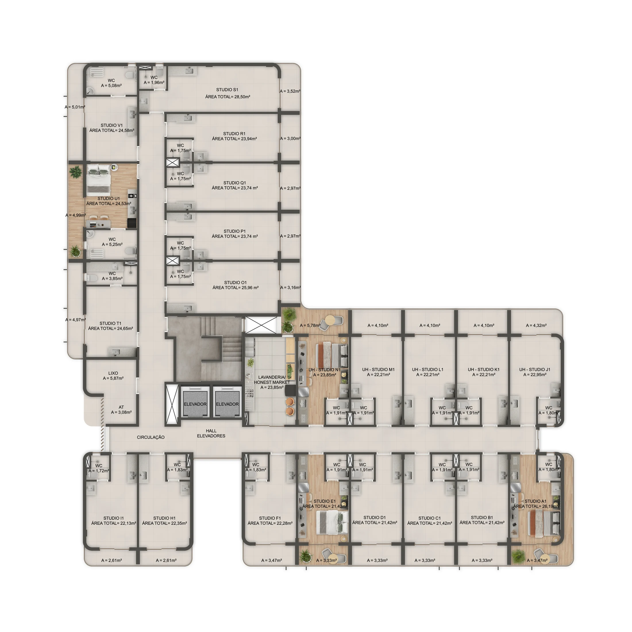 Planta do empreendimento