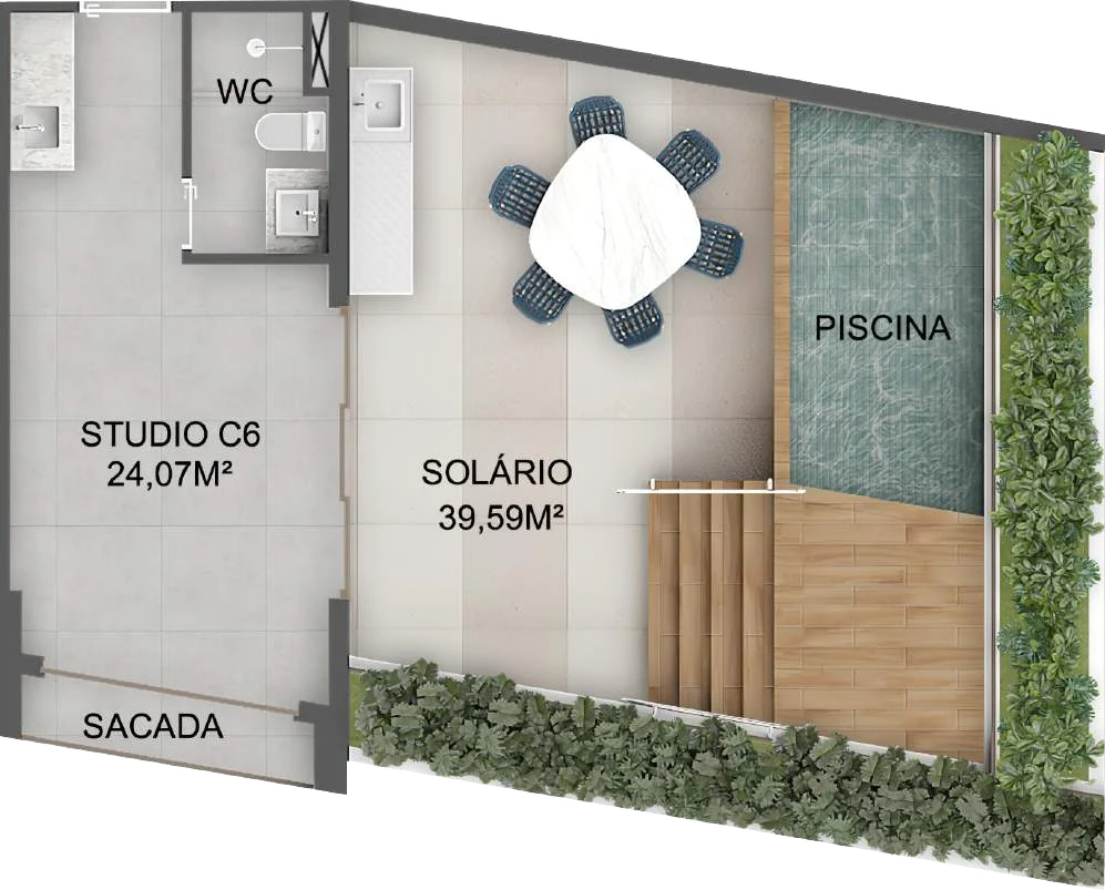 Planta do empreendimento