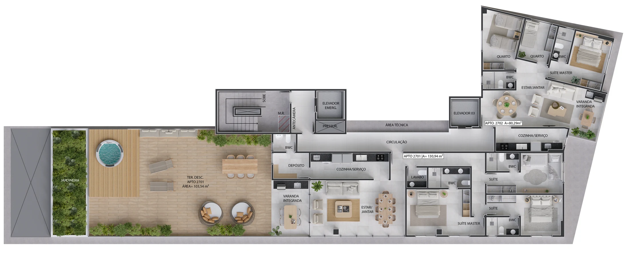 Planta do empreendimento