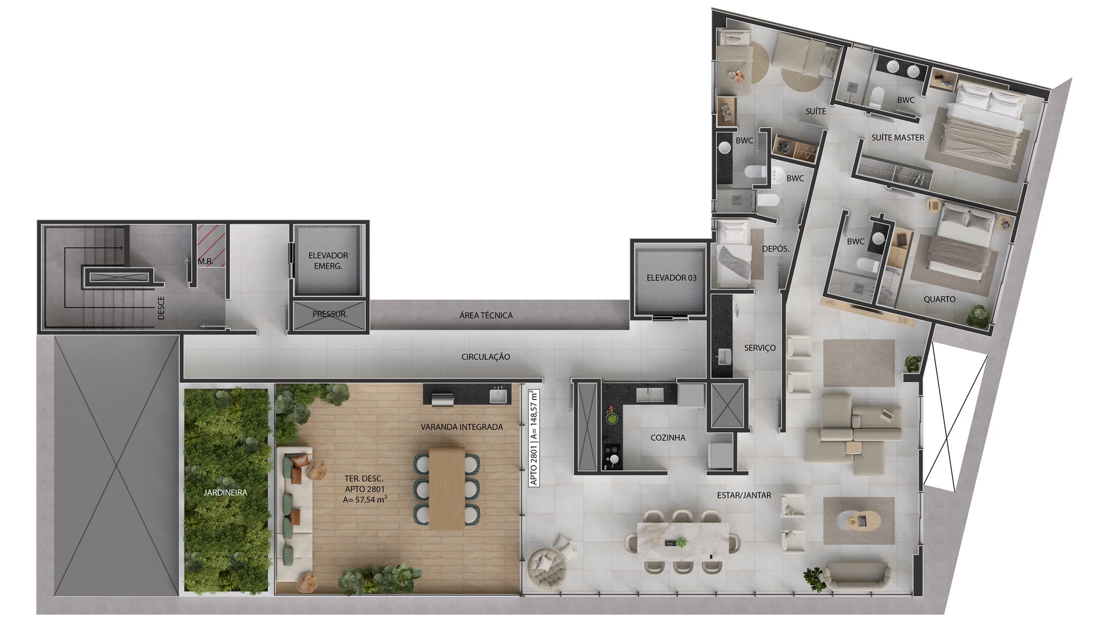 Planta do empreendimento