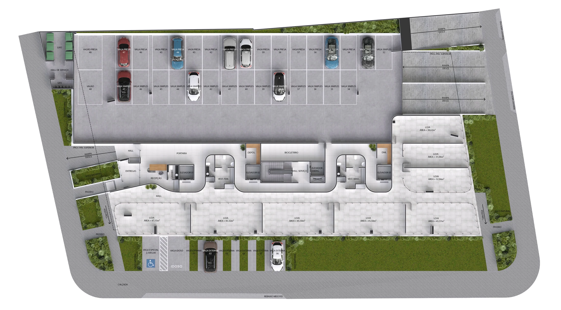 Planta do empreendimento