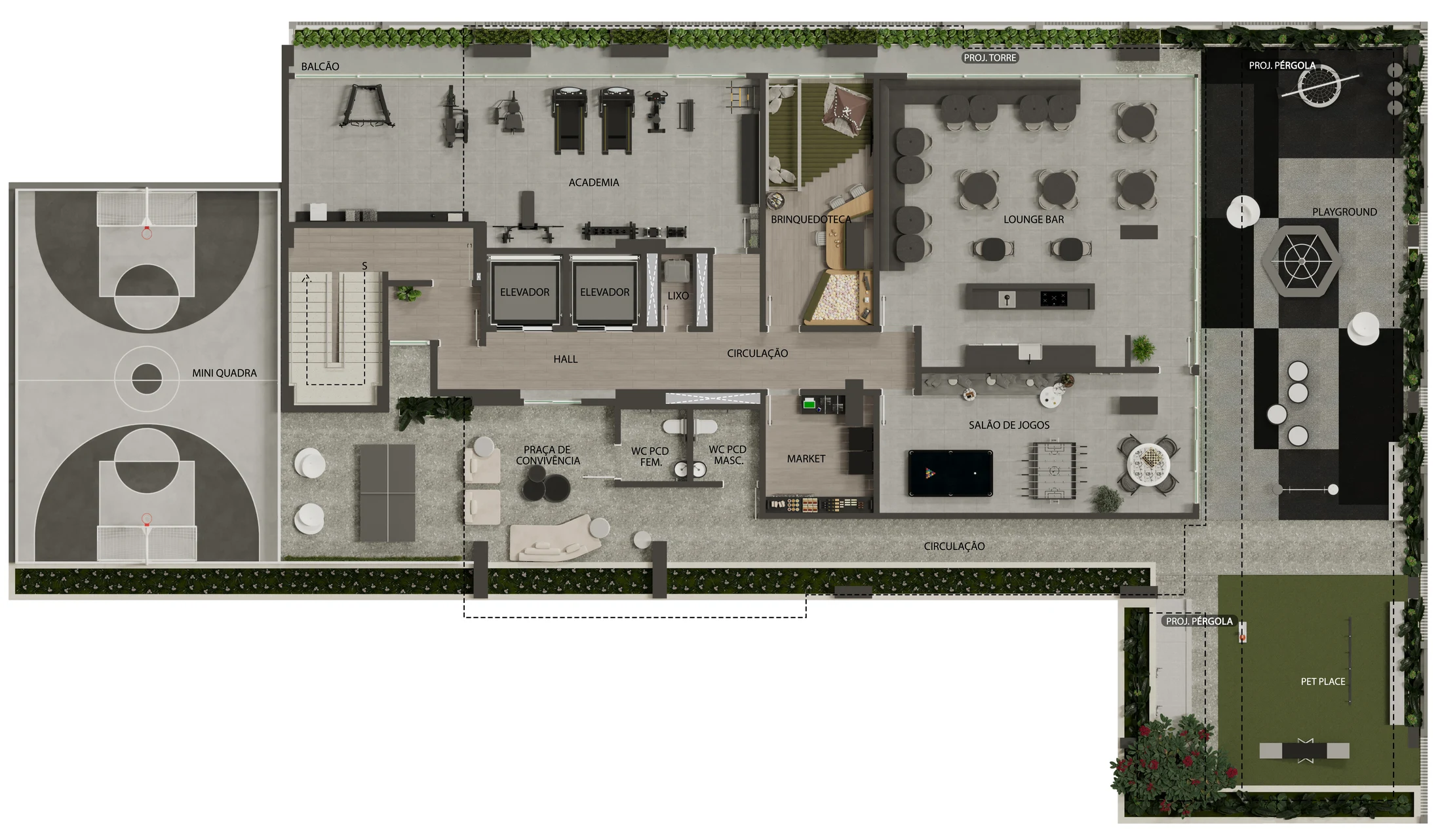 Planta do empreendimento
