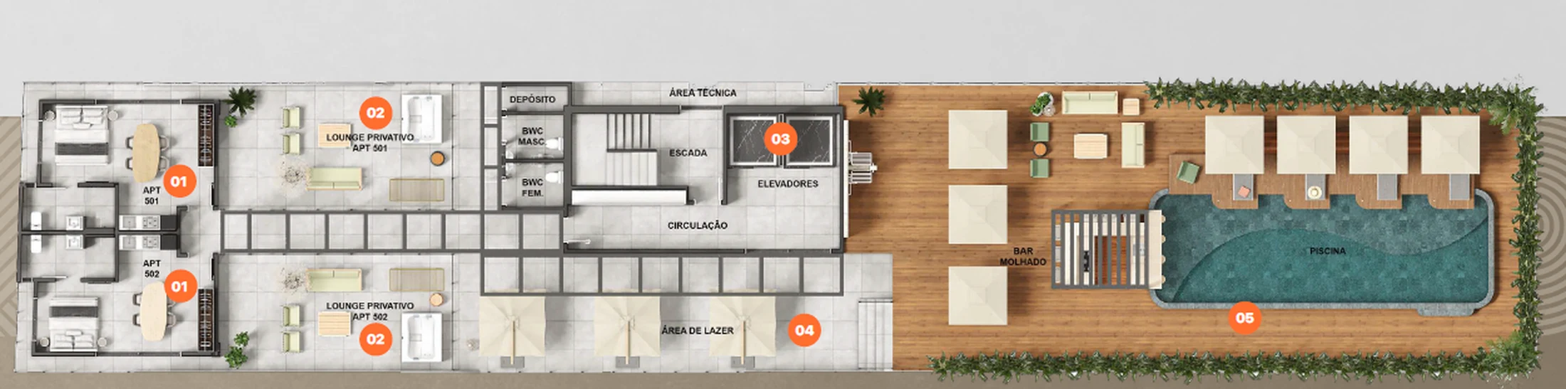 Planta do empreendimento