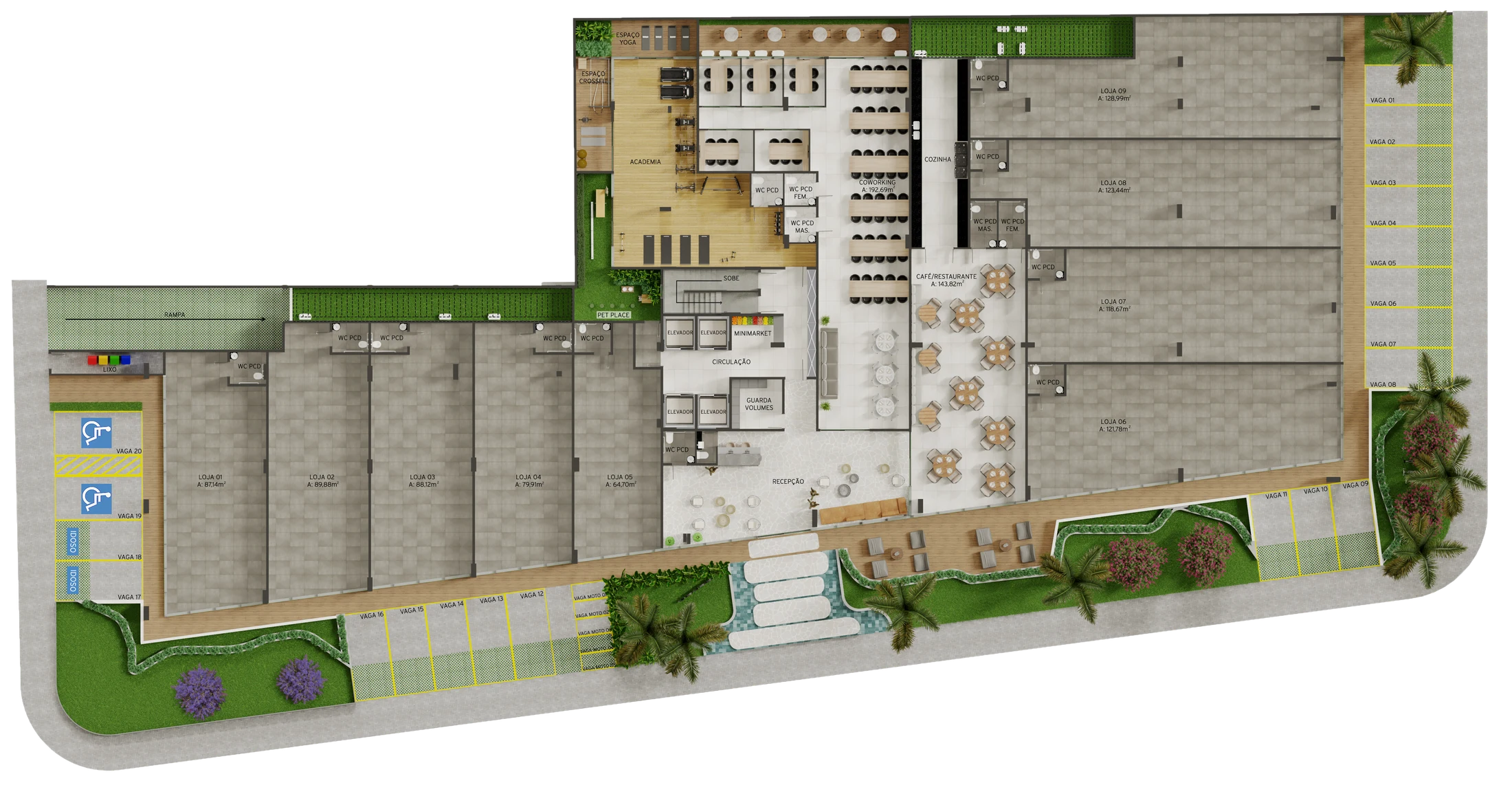 Planta do empreendimento