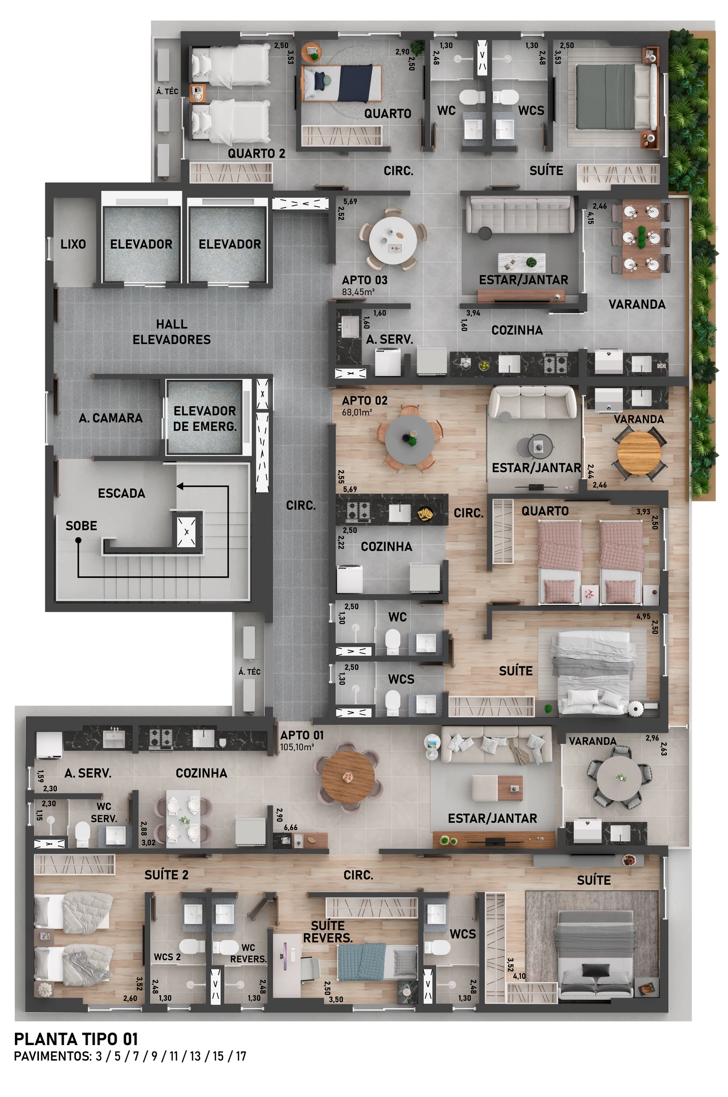 Planta do empreendimento