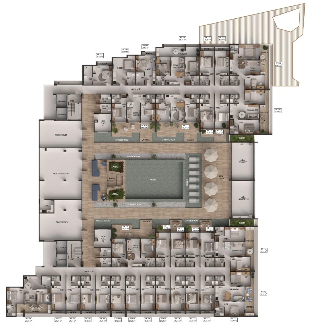 Planta do empreendimento