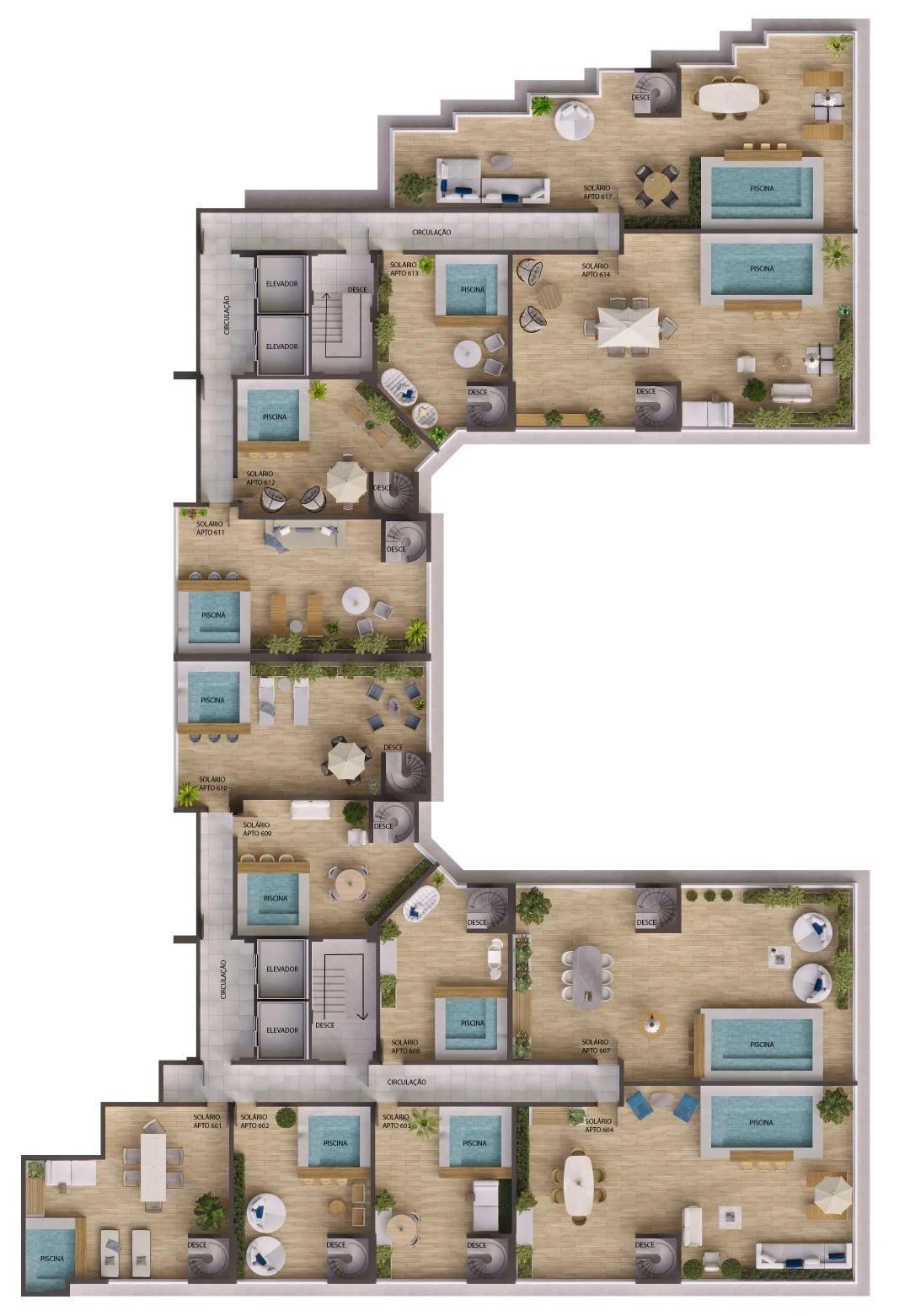 Planta do empreendimento