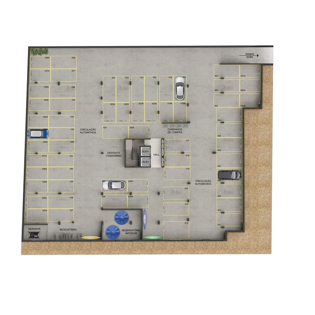 Planta do empreendimento