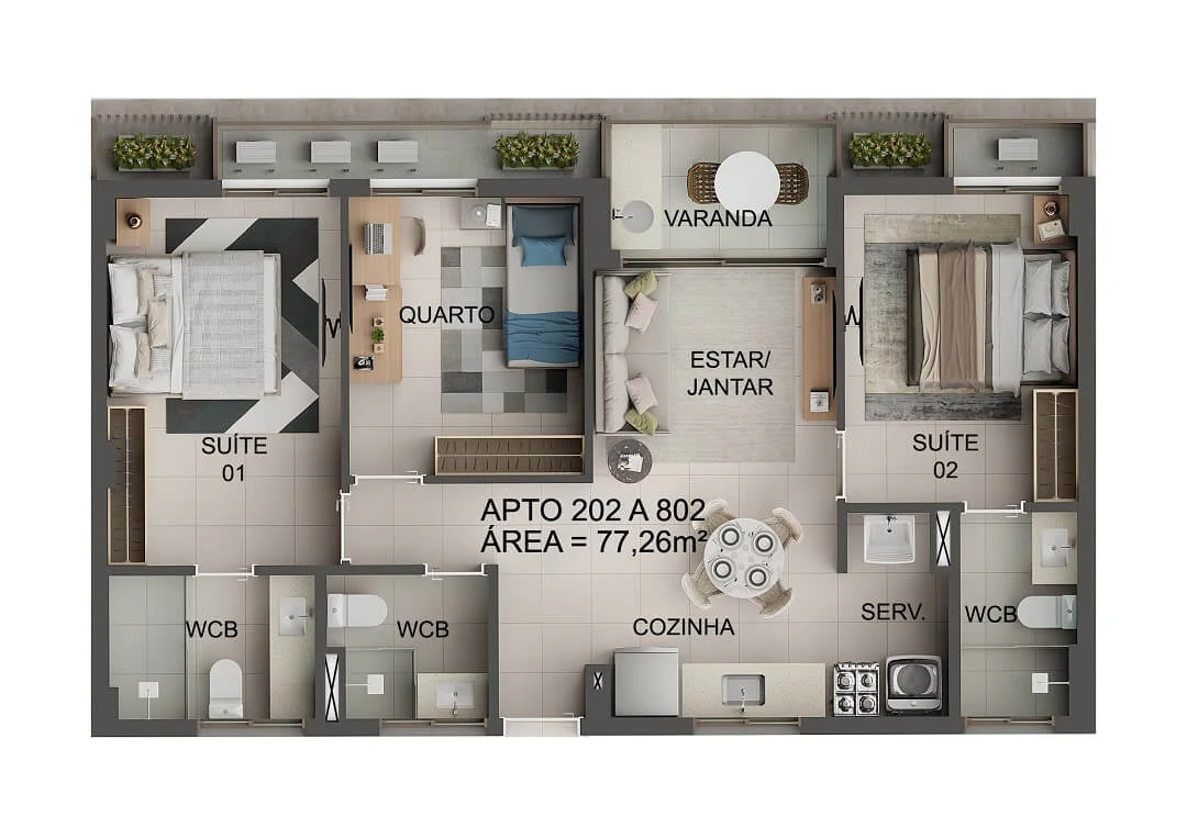 Planta do empreendimento