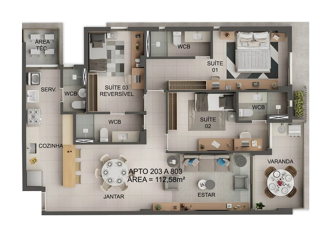 Planta do empreendimento